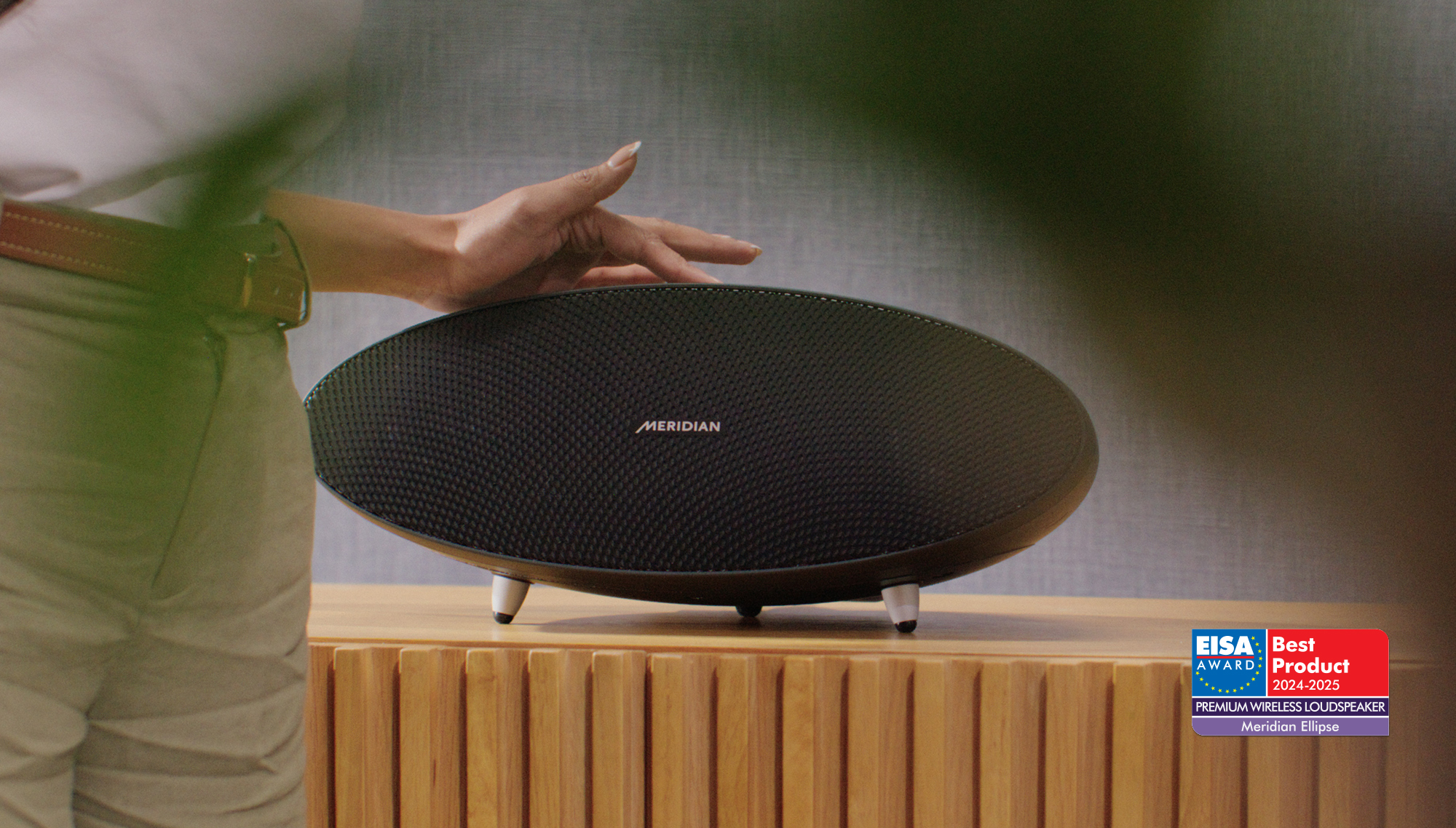 Meridian Ellipse wins EISA Premium Wireless speaker award